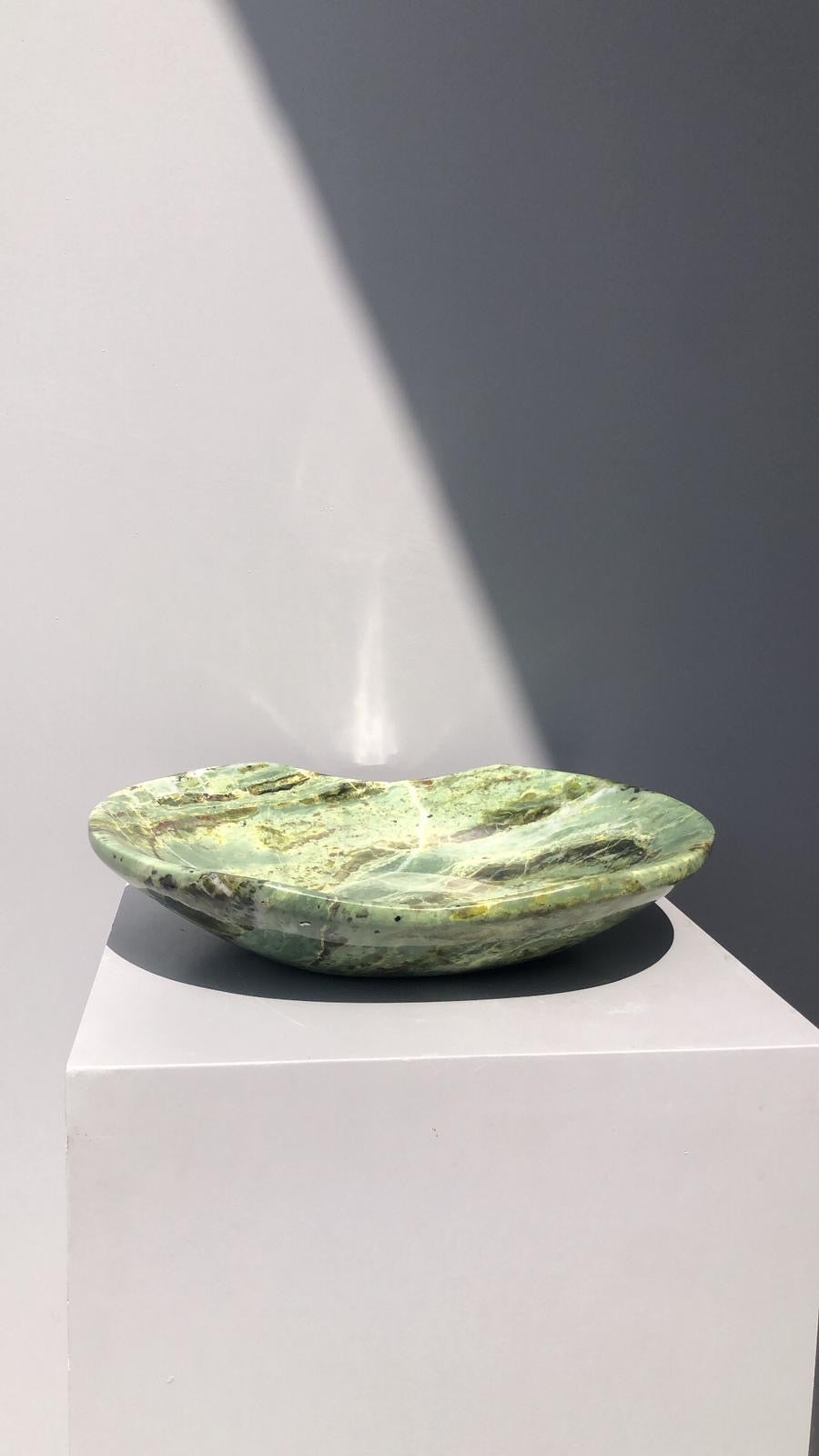Green Marble Bowl