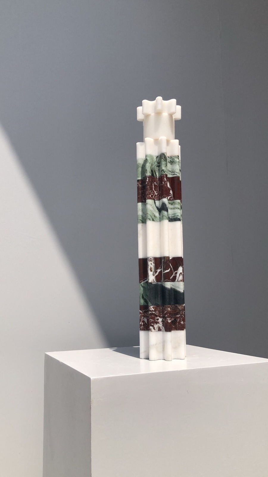 The Marble Tower Candle Holder