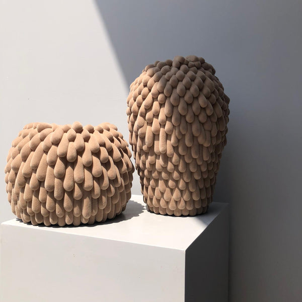 Tears in Brown Vases