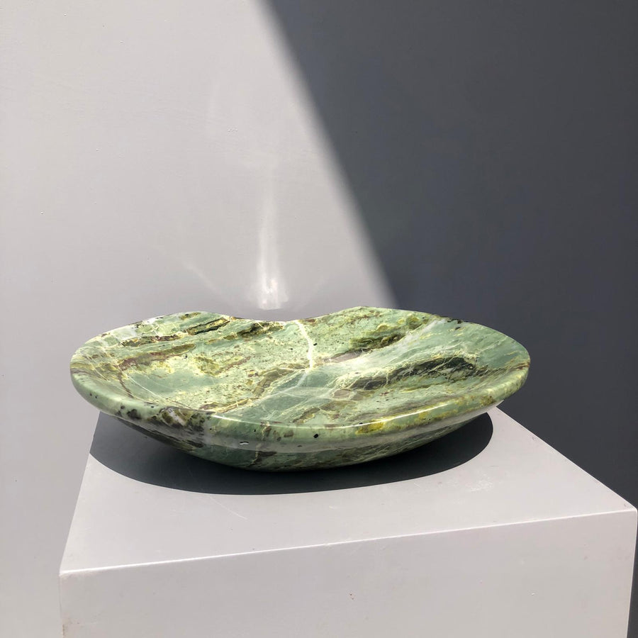 Green Marble Bowl